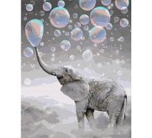 Картина за номерами Слон в хмарах BS28776 