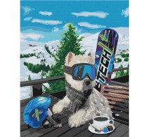 Картина по номерам "Сноубордист" KHO4171 