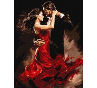 Картина за номерами Танго кохання ©art_selena_ua 