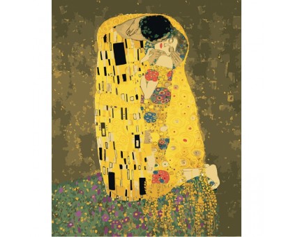 Картина по номерам "Аура поцілунку. Густав Клімт"