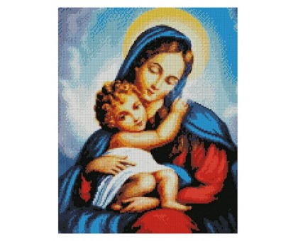 Алмазна картина FA11142 «Божа Матір», розміром 40х50 см