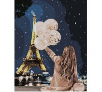 Набір з алмазною мозаїкою Незабутній вечір в Парижі  40х50см в п/э