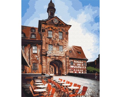 Картина за номерами: Стара ратуша Бамберга 40*50