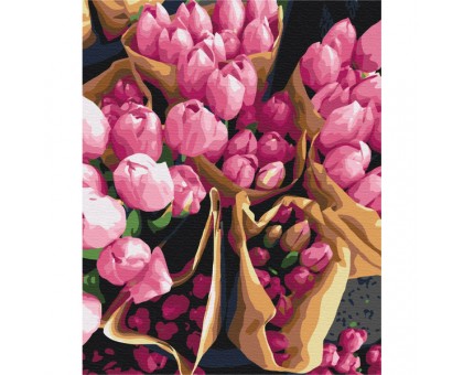 Картина за номерами: Голландські тюльпани 40*50
