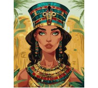 Набір для розпису по номерах Єгипетська принцеса 40х50см