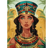 Набір для розпису по номерах Єгипетська принцеса 40х50см
